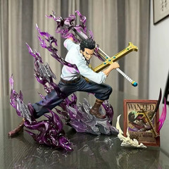 30cm Dracule Mihawk Figure – One Piece PVC Collectible Model Toy for