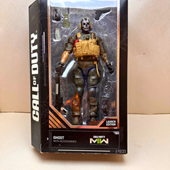 Jazwares Call of Duty MWII Ghost Launch Edition Figure read and see photos