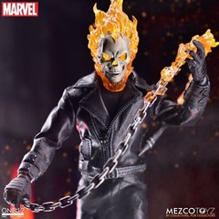 Mezco Toyz One:12 In StockMarvel Ghost Rider And Hell Cycle 1/12 Action Figure