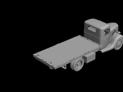 1:18 scale Ford Model 51 Cargo Truck Model Kit-Disassembled and Unpainted