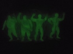 Legends of Pro Wrestling Glow in the Dark Abdullah Kowalski Putski Bundy