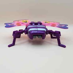 INVADING INSECT V WORLD (Vintage LH Toys) Rainbow MOTH Knock-off Transformers KO