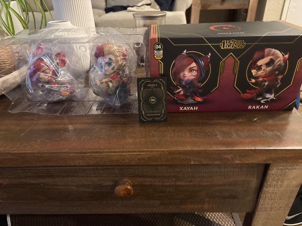 Xayah And Rakan Duo #4 League Of Legends Series 3 Figures Riot Games LOL