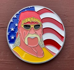 Hulk Hogan, 2 inch Medallion Challenge Coin