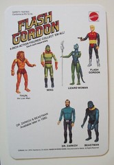 **Restoration** Vintage Mattel 1979 Flash Gordon 3 3/4 Action Figure MOC