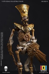 101TOYS ES015 PALM ELF Skeleton Egyptian Mummy Pharaoh with Throne 1/12 FIGURE