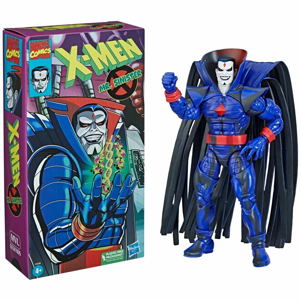 Marvel Legends Series VHS X-Men Mr. Sinister Animated Series Action Figure New