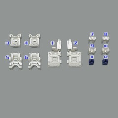 Filler Hand Cannon Upgrade Kits For DCS Nemesis Bridge Soundwave/Shockwave