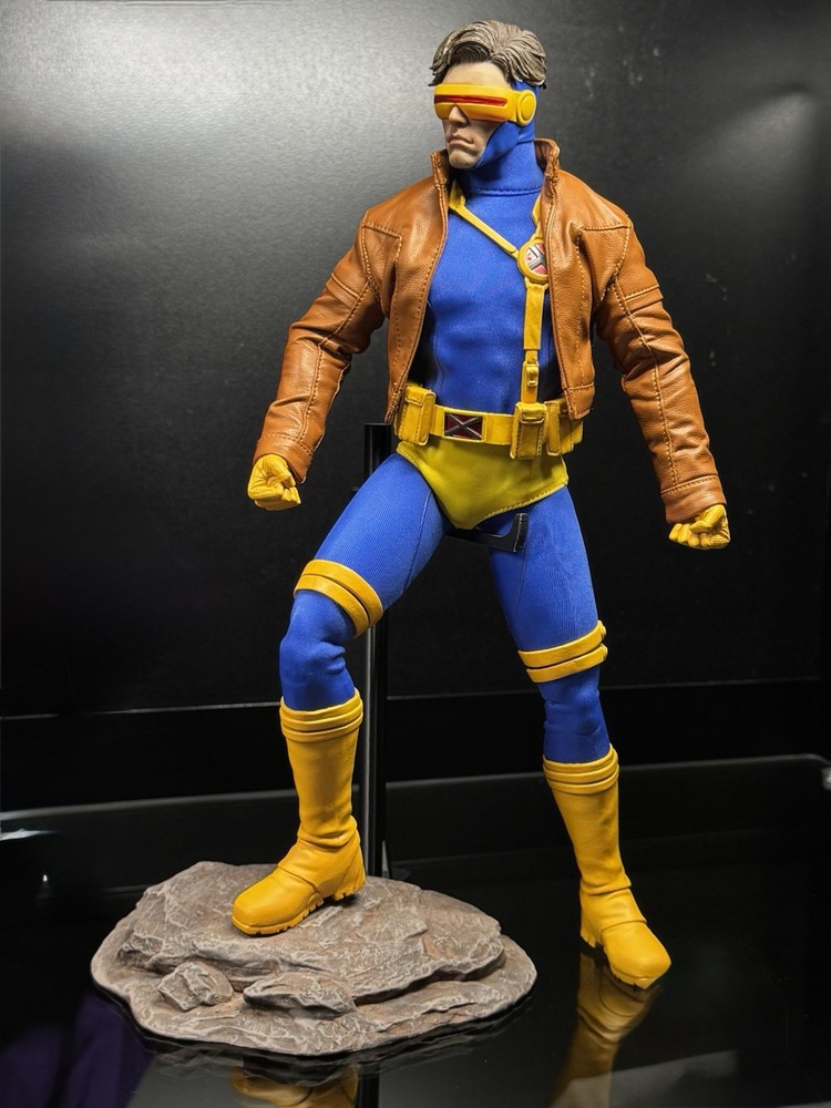 Hot Toys 1/6 CUSTOM Hand Painted Rock Base Stand ONLY