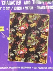 Nick Teenage Mutant Ninja Turtles Raphael 16″ Plush 2014 W Throw Blanket New