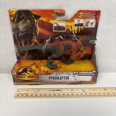 Jurassic World Dominion Pyroraptor Action Figure Mattel Extreme Damage New 2021