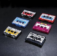 Set 6 Transformers Soundwave Cassette Rumble Laserbeak Ravage Frenzy Mindwipe