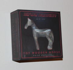 RARE NECA Blade Runner 2049 Wooden Horse Prop Replica NYCC Exclusive NEW MIB 1:1
