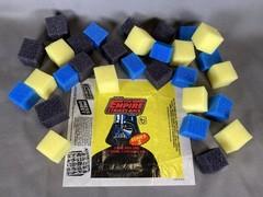 Trash Compactor “Trash” ⚫️🟡🔵🌑 / “Replacement Foam” STAR WARS Death Star TOPPS
