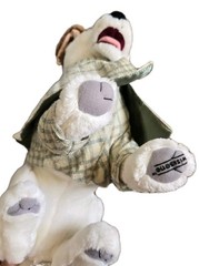 Vintage Wishbone Dog Plush 12″ PBS Jack Russell Terrier w/ Hat Cape Costume 1996