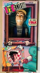 Vintage 1989 Kenner HEY VERN IT’S ERNEST Talking Doll Working sealed box 17″