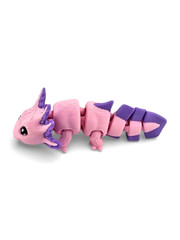 Lot 25 Articulated Axolotl Toy Mini 3D Printed Salamander Fidget Desk Pet 2.75″