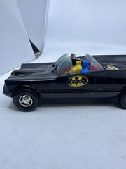 Vtg SIMMS 1970’S BATMAN & ROBIN 8″ BATMOBILE CAR VEHICLE #529 1960s 1970s