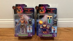 2026 FNAF WITHERED FOXY & BALLOON BOY CRYING CHILD *Lot Of 2* Glowing Eyes NEW