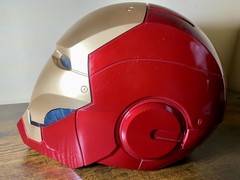 Marvel Legends Series Iron Man Helmet TESTED *Fully functional*