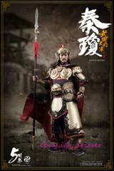 303toys Mp001 1/6 The Guarding General Qin Qiong Shubao Battle Edition In Stock