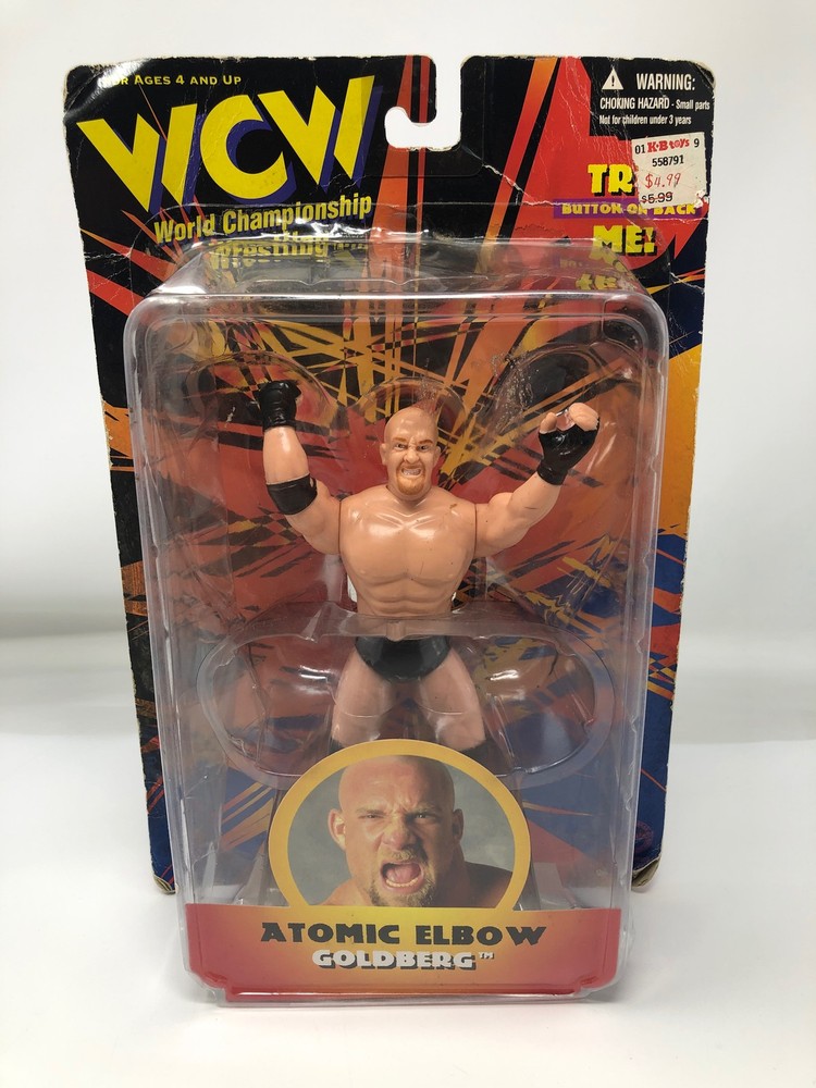 1998 Original San Francisco Toymakers WCW Atomic Elbow Goldberg