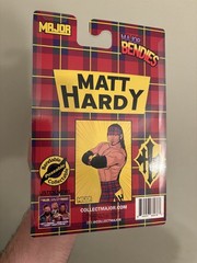 NEW RARE HTF Major Bendies HARDY BOYS Jeff & Matt Exclusive SOLD OUT w/ cards 5″