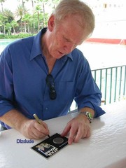 Disney 2003 Nickel Silver Coin Signed Star Wars Actor Jeremy Bulloch Boba Fett