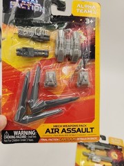 Final Faction Alpha Team 1 Mixed Lot Of 5 Packs of Weapons Accessories