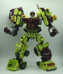 New In Stock NBK Devastator Transformation Toy Oversized Figure No Box