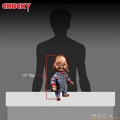 Mezco Toyz Child’s Play Talking Scarred Chucky Good Guy 15″ Figure Doll 78003
