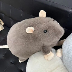 Cute 40/55/90Cm Mouse Doll Cartoon Oversized Flower Branch Rat Doll Soft Plush A