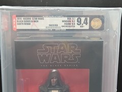 New! 2016 Star Wars The Black Series 6″ DARTH REVAN KOTOR AFA Uncirculated 9.4