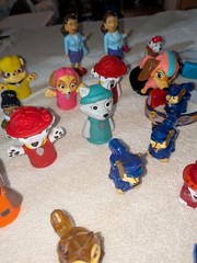 Huge Mixed Lot Of 45 Paw Patrol Figures Toys Marshall Skye Rocky Chase Mayor