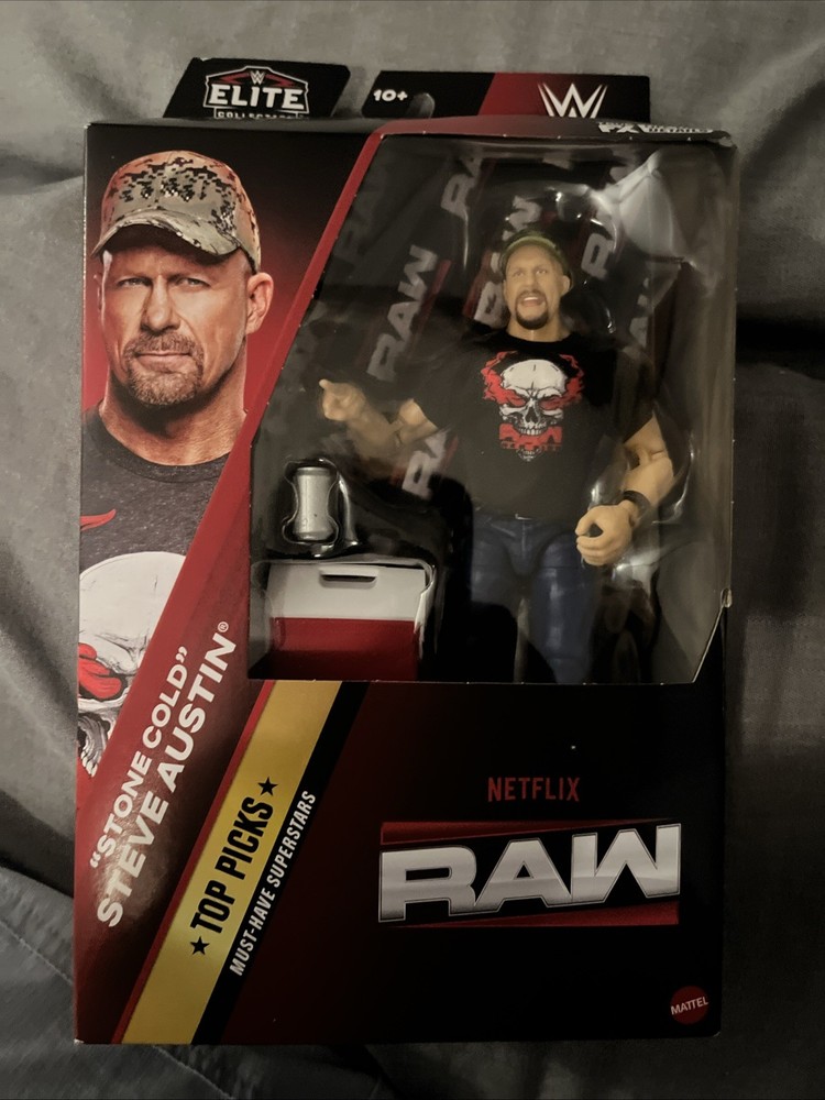 WWE Netflix RAW Elite Collection Top Picks 2025 Stone Cold Steve Austin Figure