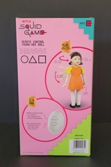 Netflix Squid Game Remote Control Young-Hee 15-inch Doll Red Light Green Light
