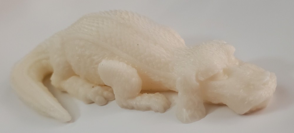 3D Printed Resin Model of Falkor by Hex3d