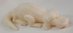 3D Printed Resin Model of Falkor by Hex3d