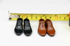 1/6 Leather Shoes Model Accessory Fit 12inch Male Action Figure Doll Toy Model