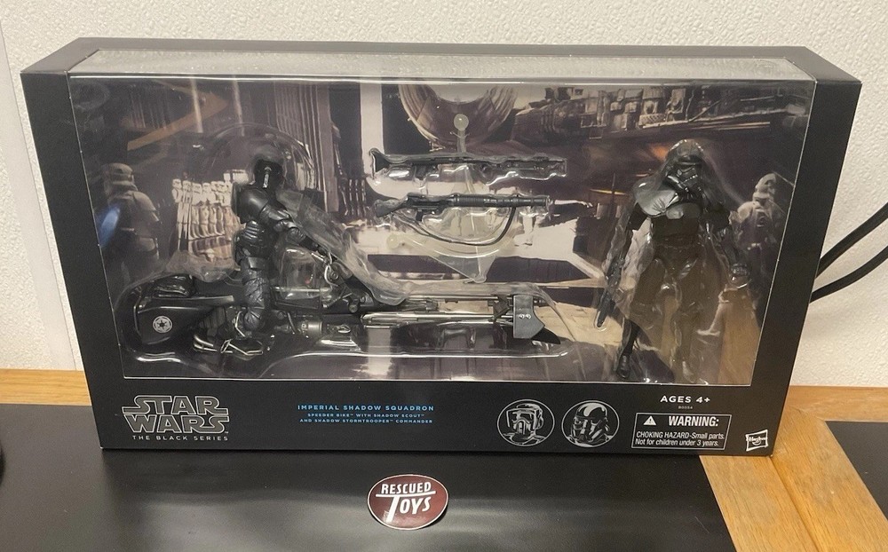Star Wars Black Series Imperial Shadow Squadron 6″ Target Exclusive Speeder Bike