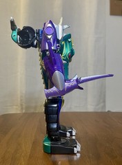 Bandai Japan DX Megazord Power Rangers Wild Force Sentai Gaoranger Gao Hunter