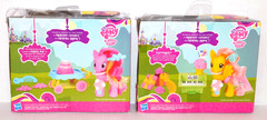 2011 My Little Pony Fluttershy & Pinkie Pie Wedding Bridle Friends Hasbro New
