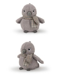 11cm Love and Deepspace Grey Crow Plush – Kawaii Bird Pendant Desktop Ornament