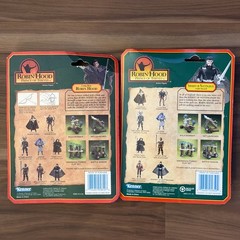 Robin Hood Prince of Thieves Kenner 1991 Lot of 2 New MOC Vintage Figures