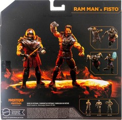 Masters of the Universe 6.5″ Action Figures – Ram Man & Fisto, Deluxe Articulati