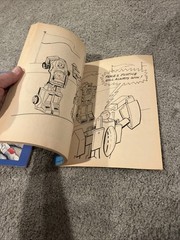 1986 Kenner park toys mask coloring book 1985 Tonka Gots coloring book