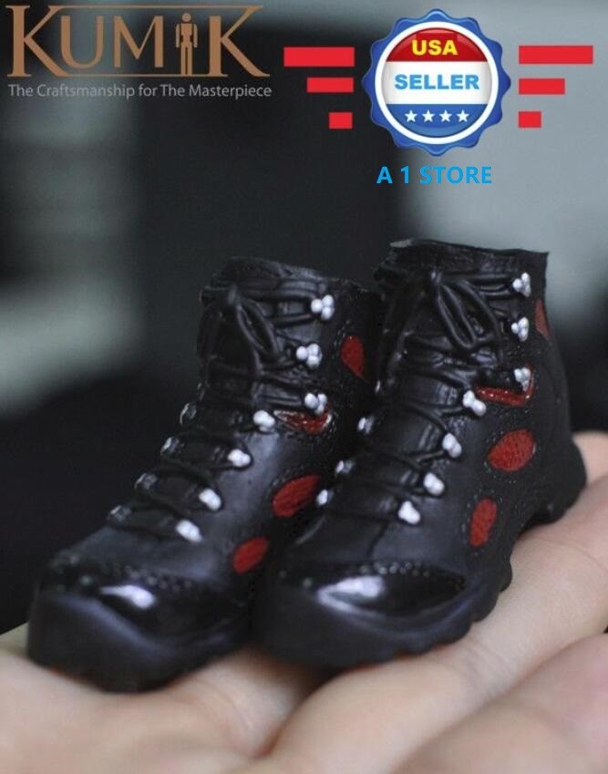 KUMIK 1/6 scale Sneakers Shoes HOLLOW for 12″ Male Action Figure DOLL