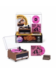 MGA’s Zuru Minibrands Real Vinyl Playable Music Record Player Mini Rosie Viral