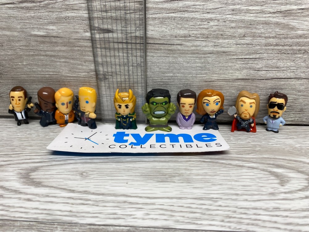 Marvel Chibis Mini 1.25″ Figure Lot Bulls I Toy Avengers (C)