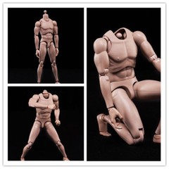 1/6th Standard Shoulder Male Body MX02-A Suntan Skin Strong Muscle Action Figure